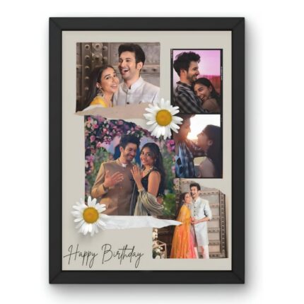 Landscape Collage Photo Frame A3